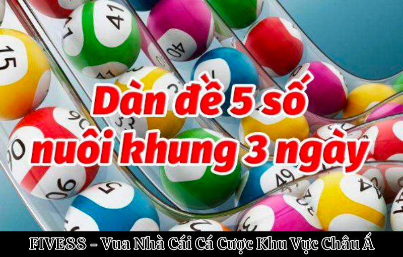 Những phương pháp đánh dàn đề 5 số phổ biến